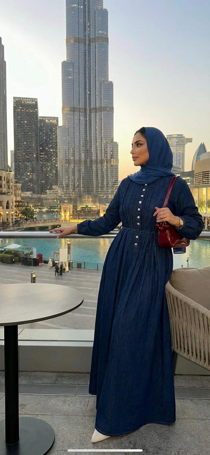 ELégant Denim dress