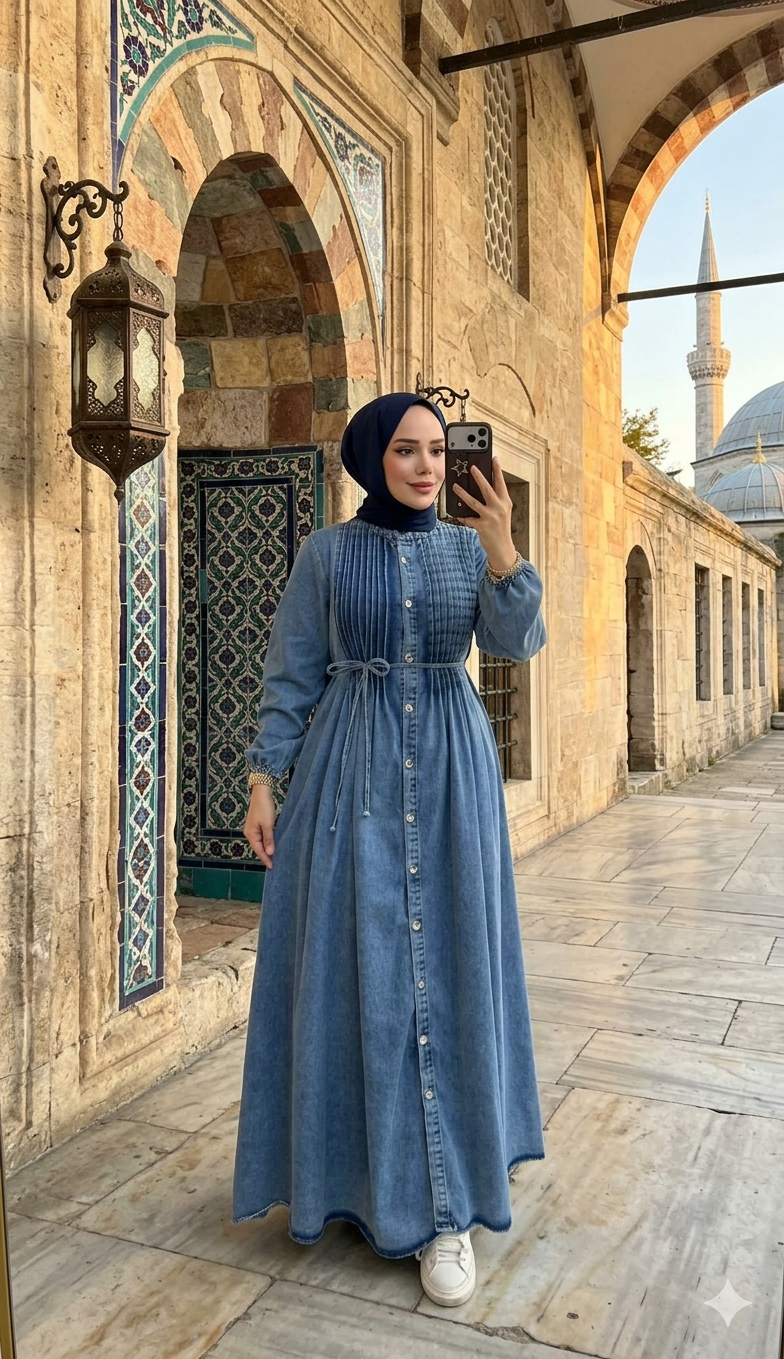 DENIM DRESS