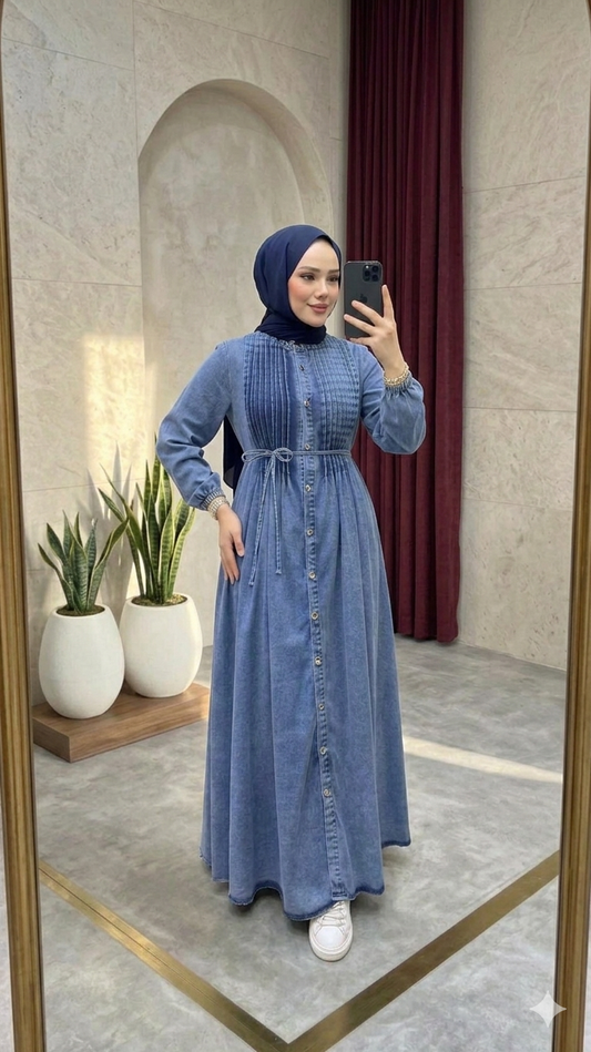 DENIM DRESS