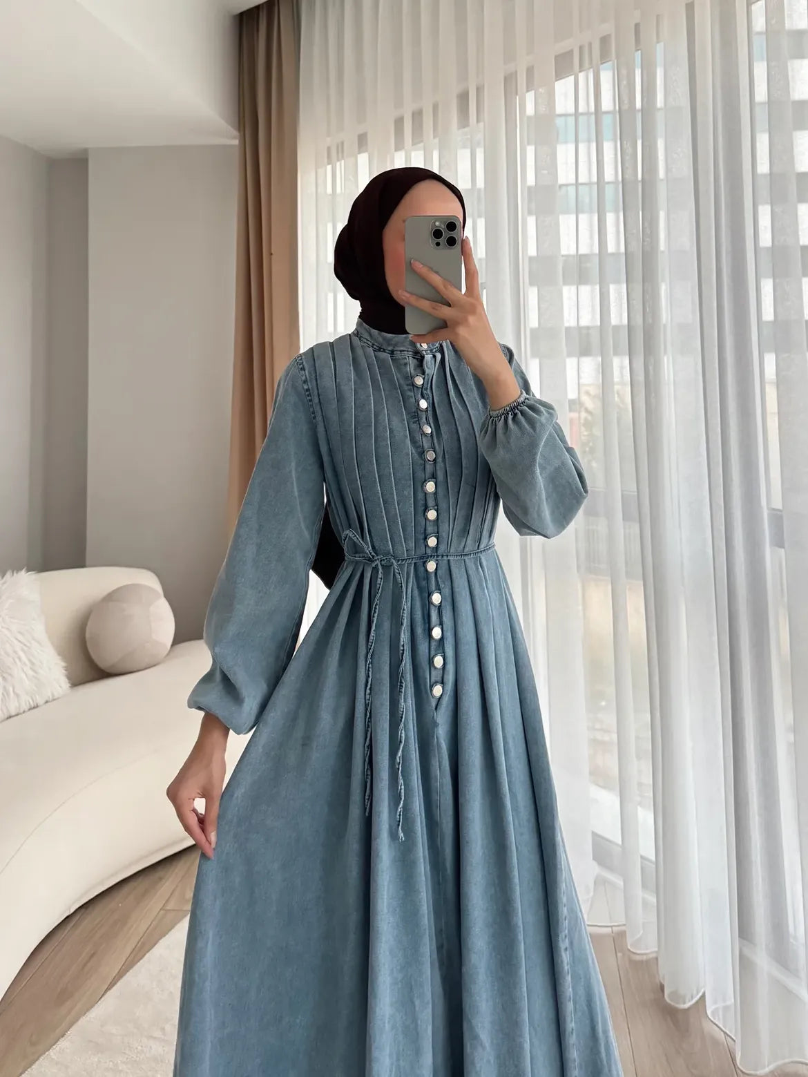 ELégant Denim dress
