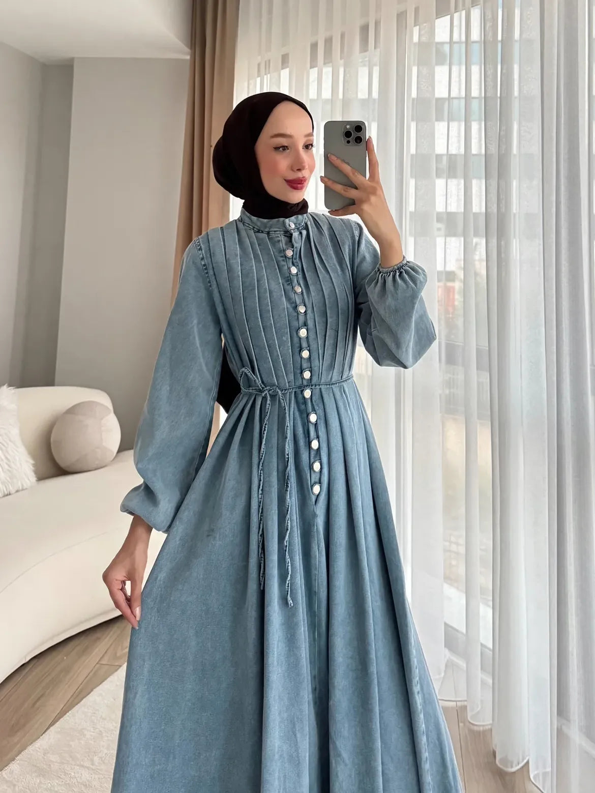 ELégant Denim dress