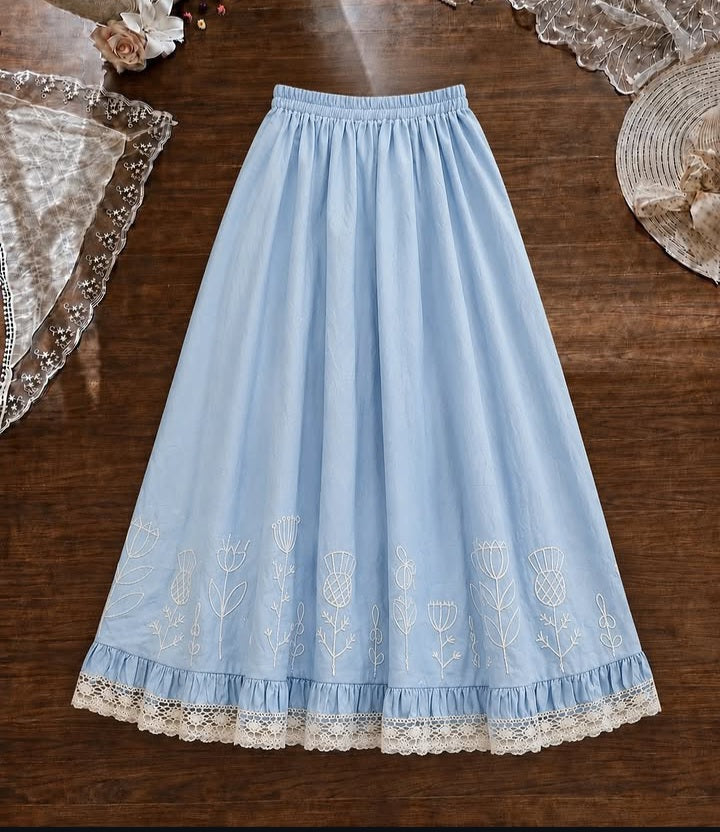 Embroidered Skirt