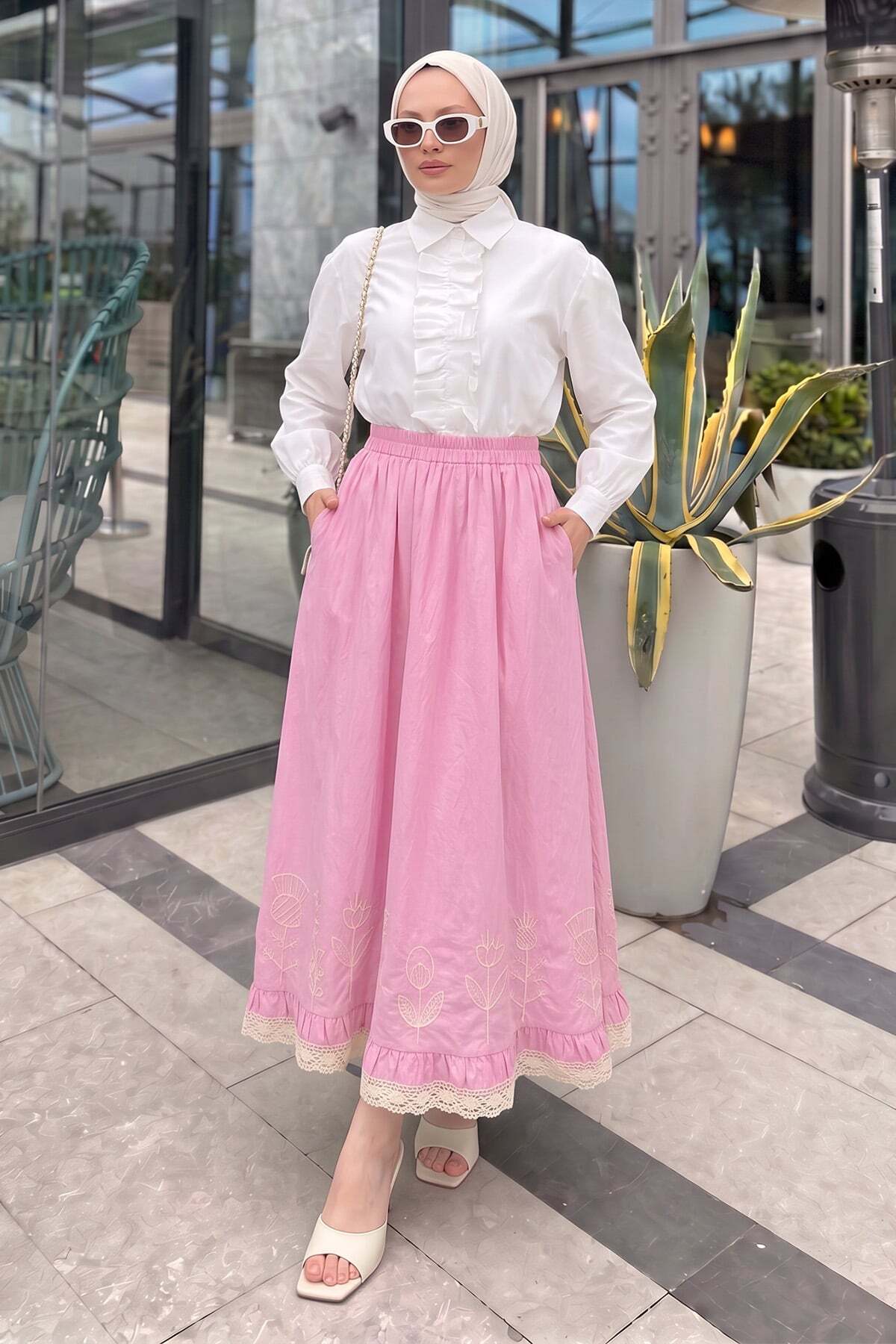 Embroidered Skirt