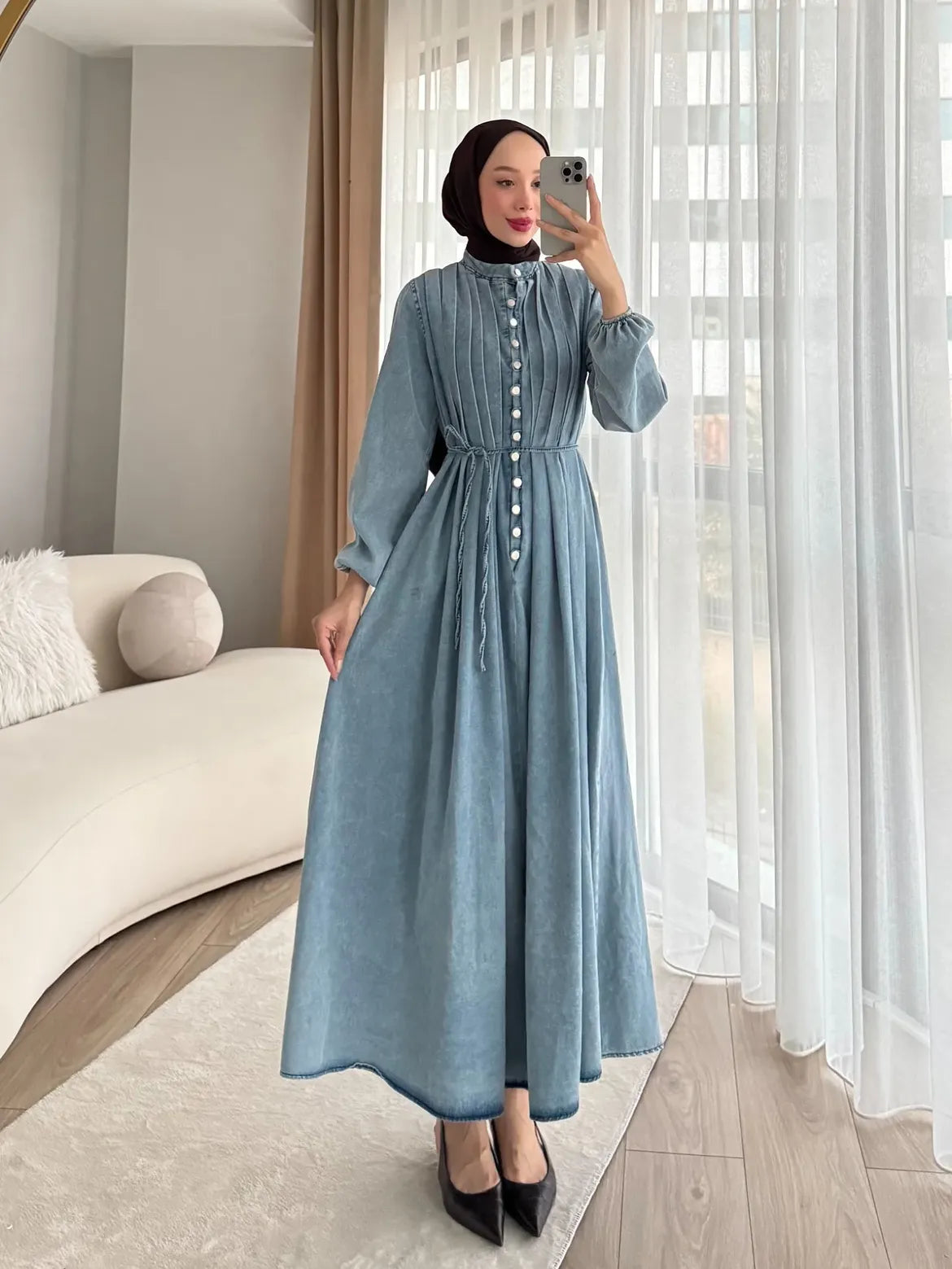 ELégant Denim dress