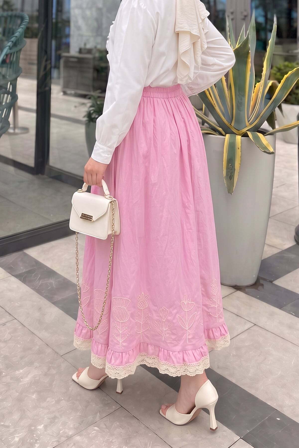 Embroidered Skirt